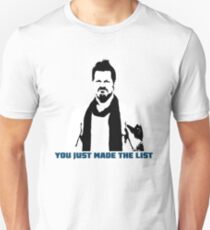 Chris Jericho You Just Made The List Unisex T-Shirt