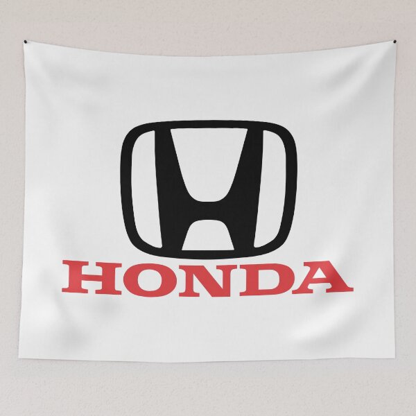 Aperçu de l'œuvre Logo rétro de pêche Honda Motor Company hSkiff créée et vendue par Mirzahorse.