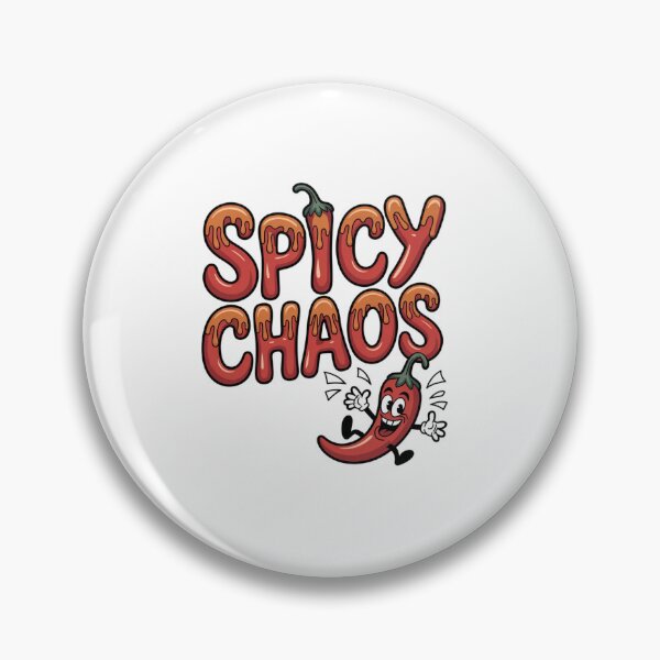 Item preview, Spicy Chaos Cartoon Typography Design designed and sold by Imaginarium of Chaos falcon88 .