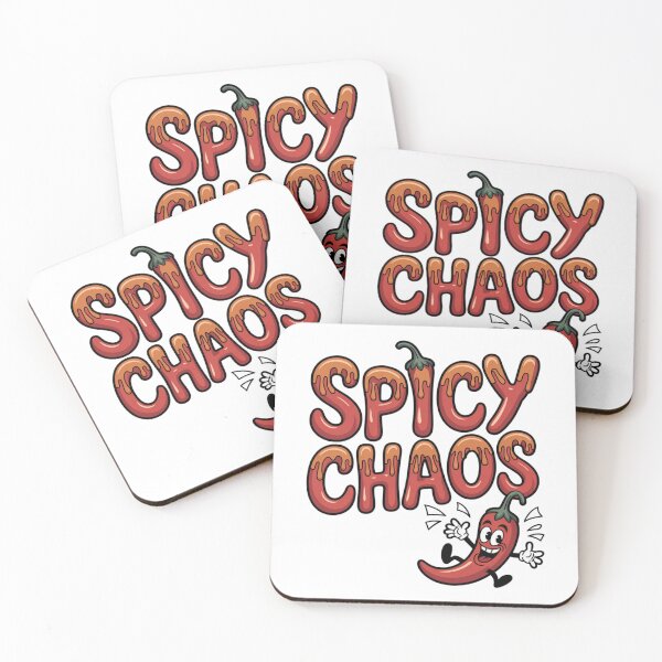Item preview, Spicy Chaos Cartoon Typography Design designed and sold by Imaginarium of Chaos falcon88 .