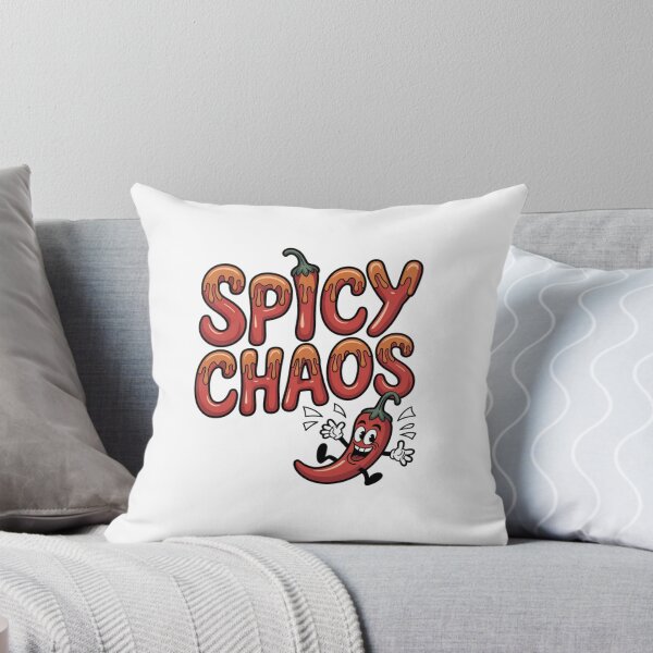 Item preview, Spicy Chaos Cartoon Typography Design designed and sold by Imaginarium of Chaos falcon88 .