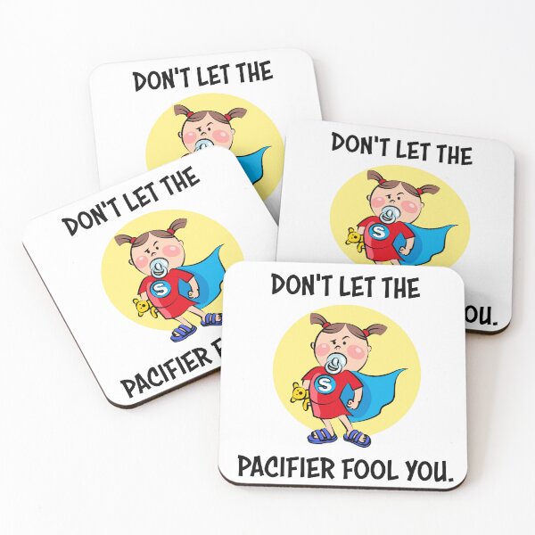 Item preview, Don't Let the Pacifier Fool You designed and sold by Ekaterina  Biserova.