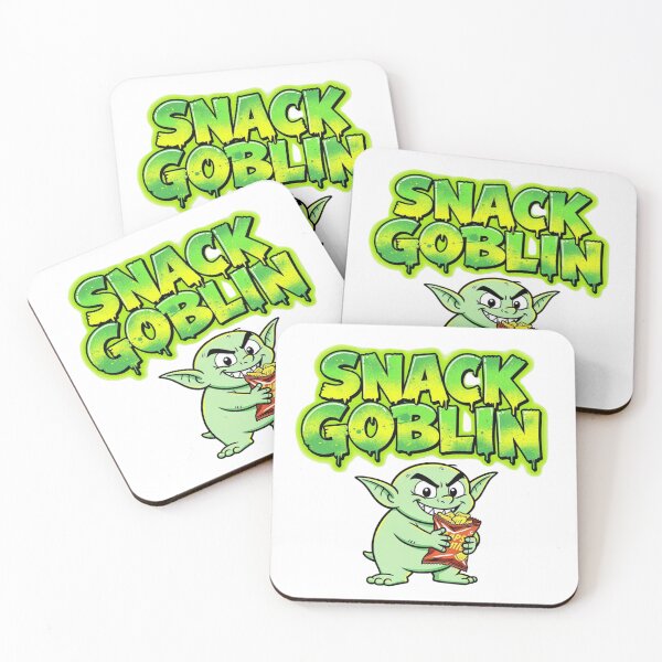 Item preview, Snack Goblin Cartoon Typography Design designed and sold by Imaginarium of Chaos falcon88 .