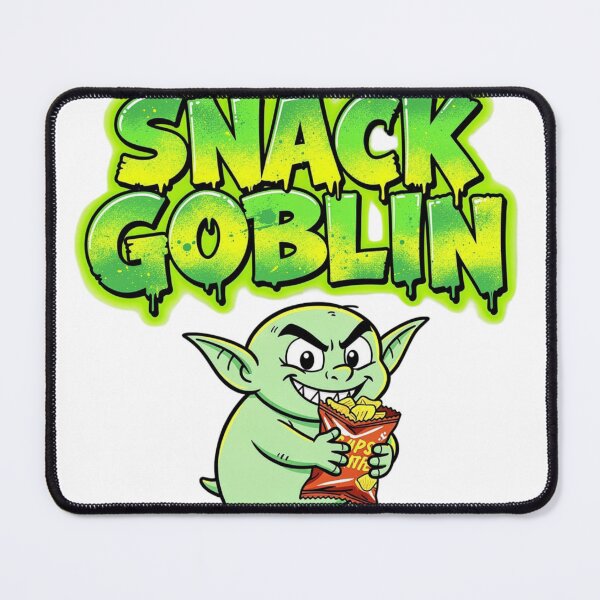 Item preview, Snack Goblin Cartoon Typography Design designed and sold by Imaginarium of Chaos falcon88 .