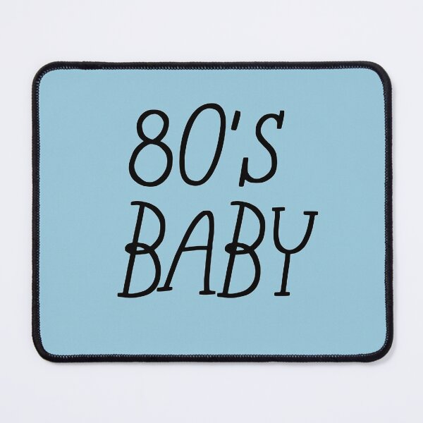 Item preview, 80's Baby — Vintage Generation Statement Typography designed and sold by KleanGirlAesthetics.