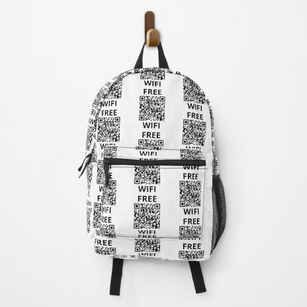 Item preview, Free WiFi QR Code Funny Internet Design designed and sold by MonkiFlipp.
