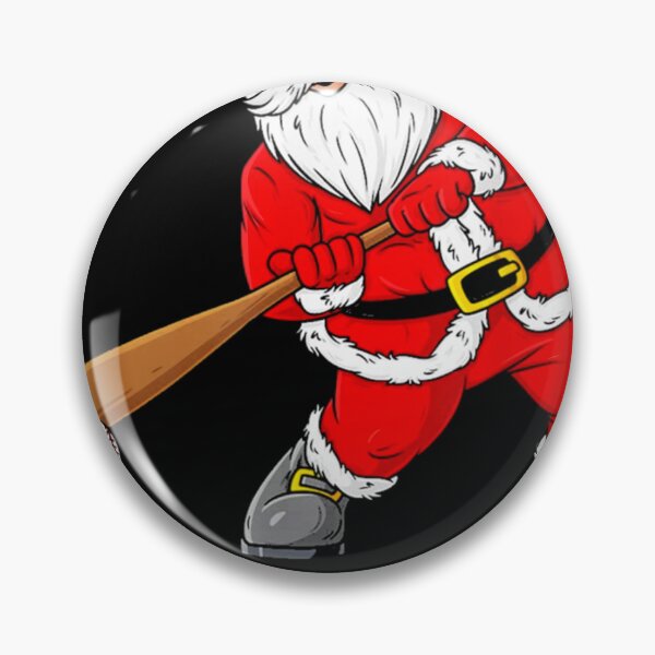 Item preview, Christmas Santa Claus With Baseball designed and sold by SurralRealms.