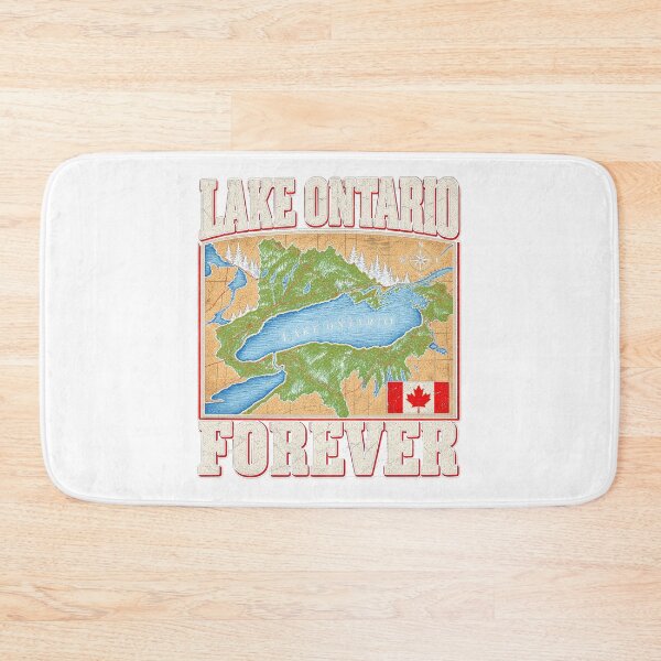 Item preview, Lake Ontario Forever Vintage Canada Map Retro Boat Graphic designed and sold by luffyShop1.