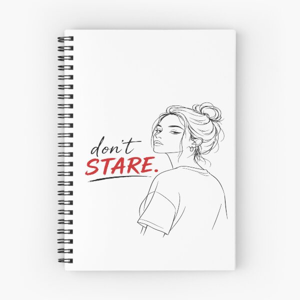 Item preview, Lady don’t stare T shirt  designed and sold by Textyco.