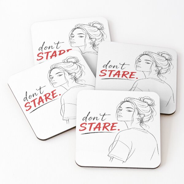 Item preview, Lady don’t stare T shirt  designed and sold by Textyco.