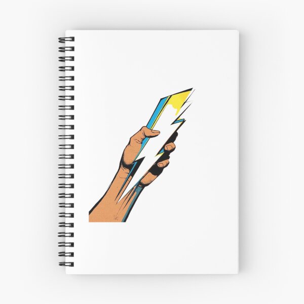 Item preview, Pop Art Comic Hand Holding Lightning Bolt designed and sold by ByKayaPrints.