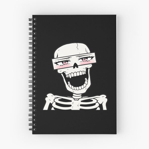 Item preview, Flirty Anime Skeleton Pink Eyes Halloween designed and sold by MonkiFlipp.