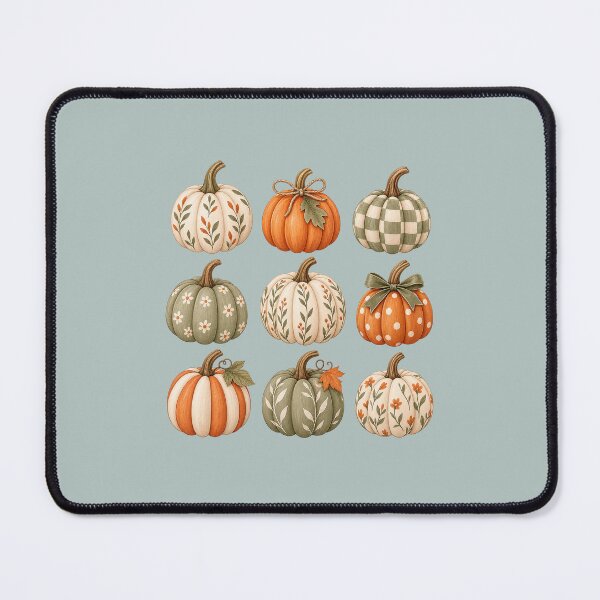 Item preview, Nine Autumn Pumpkins – Soft Watercolor Fall Collection designed and sold by Verycutethings.