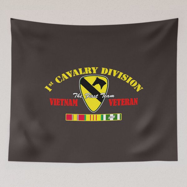 Item preview, 1st Cavalry Division Vietnam Veteran Emblem designed and sold by Sentasehee.