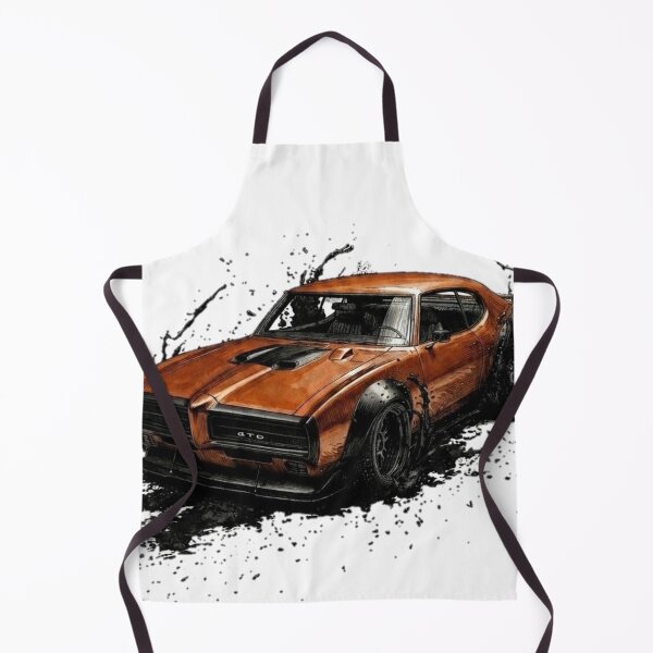 Item preview, Pontiac GTO Classic Muscle Car Vector Art designed and sold by Hacen-AB ⭐⭐⭐⭐⭐.