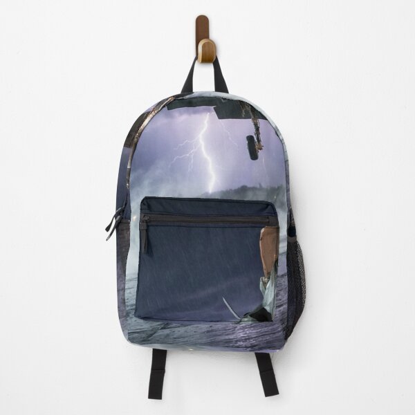 Item preview, F-35 Rear View Vertical Landing in Lightning Storm designed and sold by Airpower Art.