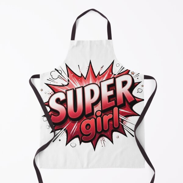 Item preview, Super Girl Pow Retro Comic Book Design designed and sold by Nela-&-Lena.