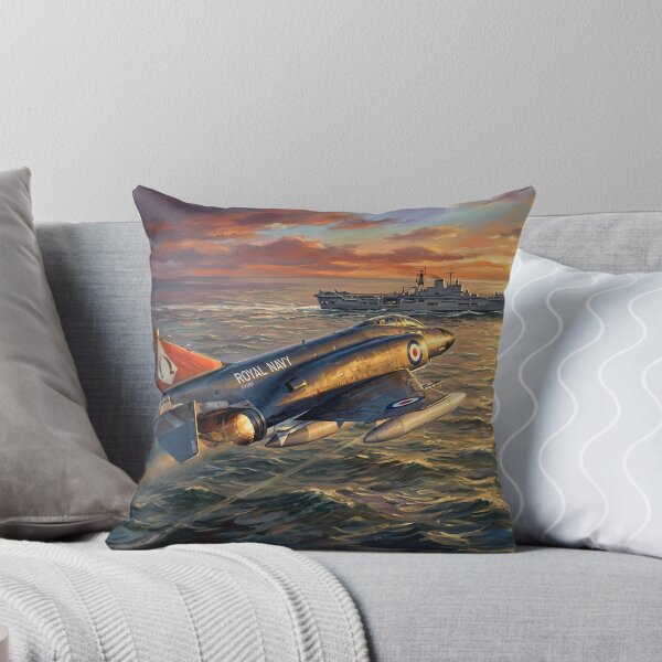 Item preview, Royal Navy F-4 Phantom FRS1 Over Ark Royal Painting designed and sold by Airpower Art.