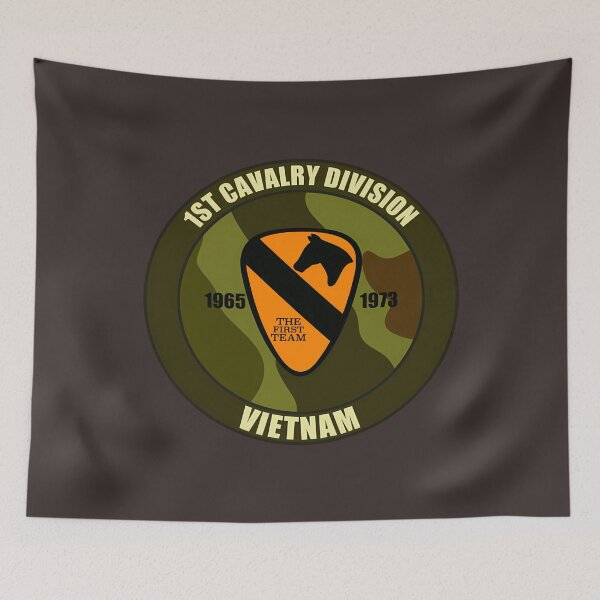 Item preview, 1st Cavalry Division Vietnam Emblem designed and sold by Sentasehee.