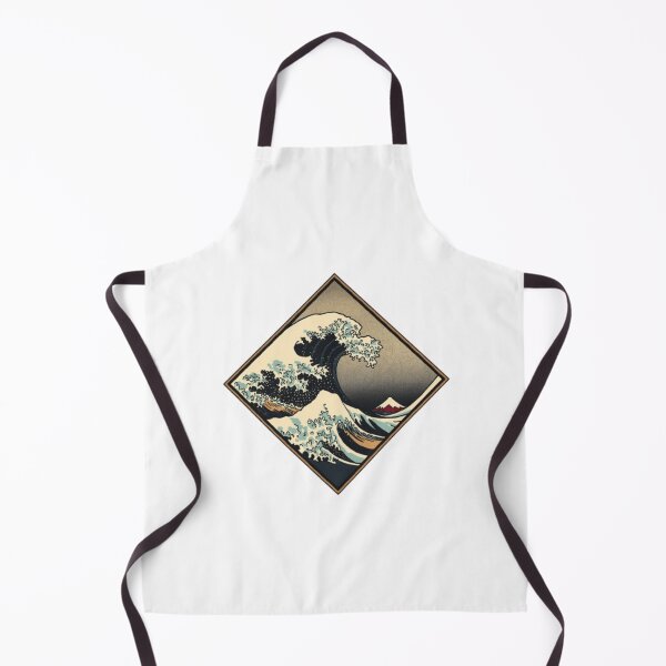 Item preview, Great Wave off Kanagawa Diamond Frame Japanese Art designed and sold by ByKayaPrints.