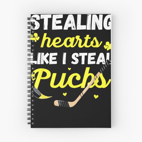 Item preview, I Steal Pucks Valentines Day Hockey designed and sold by CosmicBison.