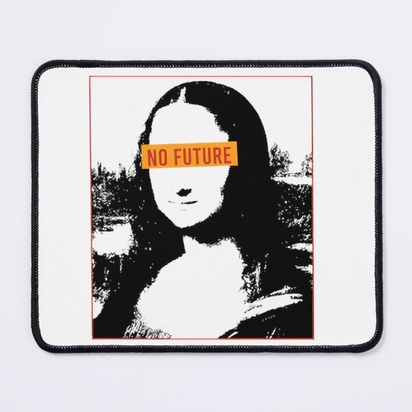 Item preview, No Future Dystopian Retro Futurism Graphic Art | ⭐⭐⭐⭐⭐ designed and sold by UnicornFansk.