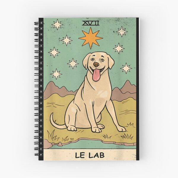 Artikelvorschau, Tarotkarte für Labrador-Liebhaber entworfen und verkauft von SurralRealms.