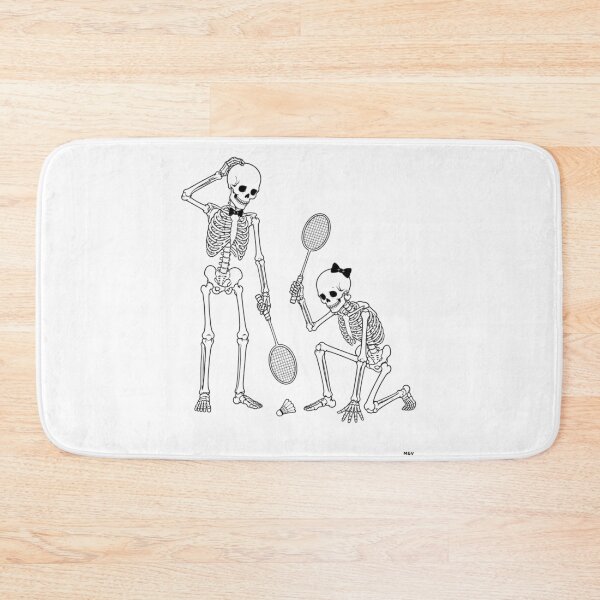 Item preview, Skeleton Couple Searching for the Shuttlecock designed and sold by Qenlo.