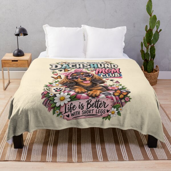 Item preview, Official Dachshund Mom Club – Life Is Better With Short Legs designed and sold by Williams Anderson.