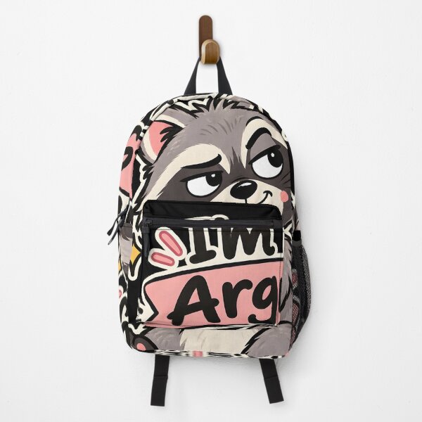 Item preview, Sassy Raccoon Not Arguing Funny Sarcastic Quote designed and sold by LinaDesign Store.