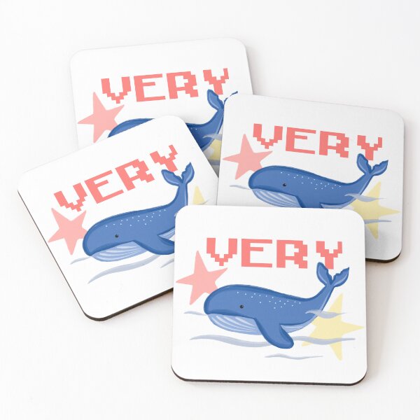 Item preview, Very Whale Cute Animal Pun designed and sold by PoeticRecipeST.