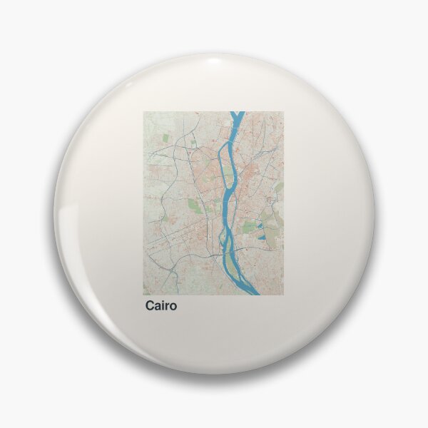 Item preview, Cairo Minimalistic Map Art designed and sold by MapsNerd.