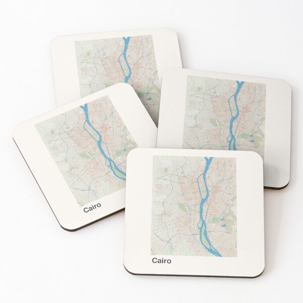 Item preview, Cairo Minimalistic Map Art designed and sold by MapsNerd.