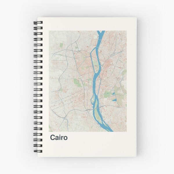 Item preview, Cairo Minimalistic Map Art designed and sold by MapsNerd.