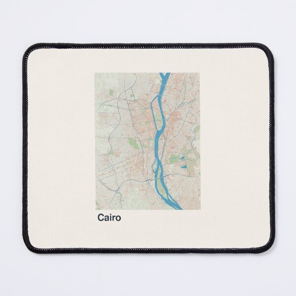 Item preview, Cairo Minimalistic Map Art designed and sold by MapsNerd.