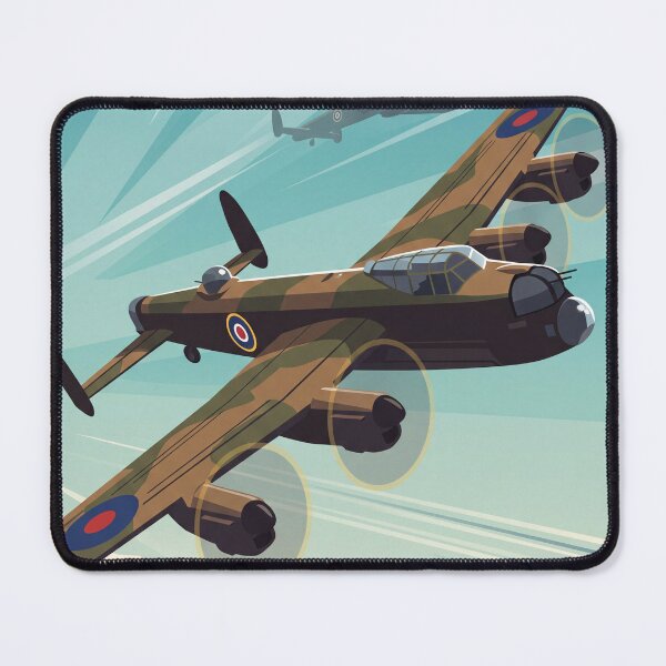 Item preview, Avro Lancaster Bomber Banking Hard Illustration designed and sold by Airpower Art.