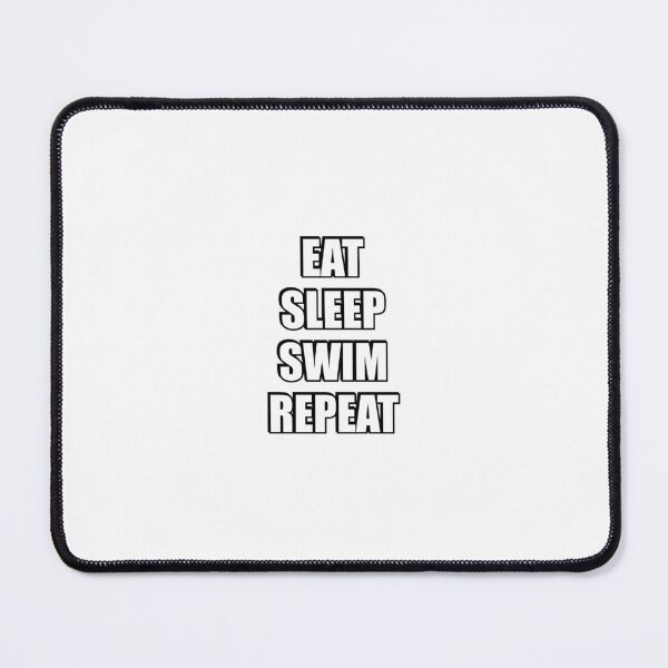 Item preview, Eat sleep swim repeat - Funny swimmer Gift Idea designed and sold by Inspirationmotivation.