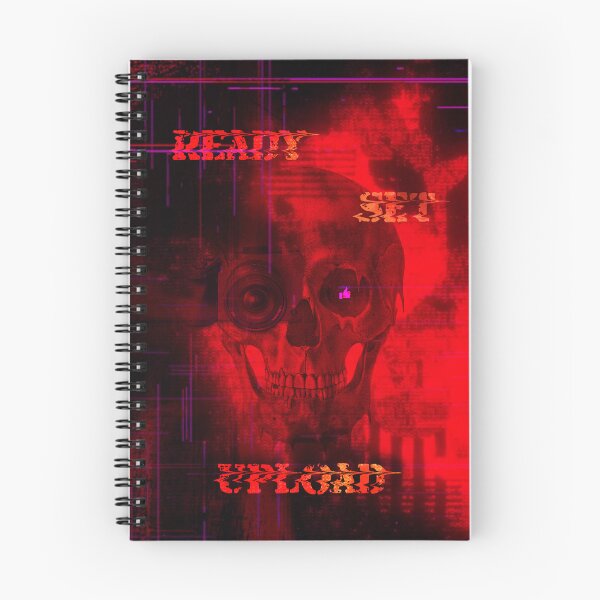Item preview, Cyberpunk Skull Cyber Eye Glitch Art - Ready Set Upload designed and sold by Carpediemdeluxe.