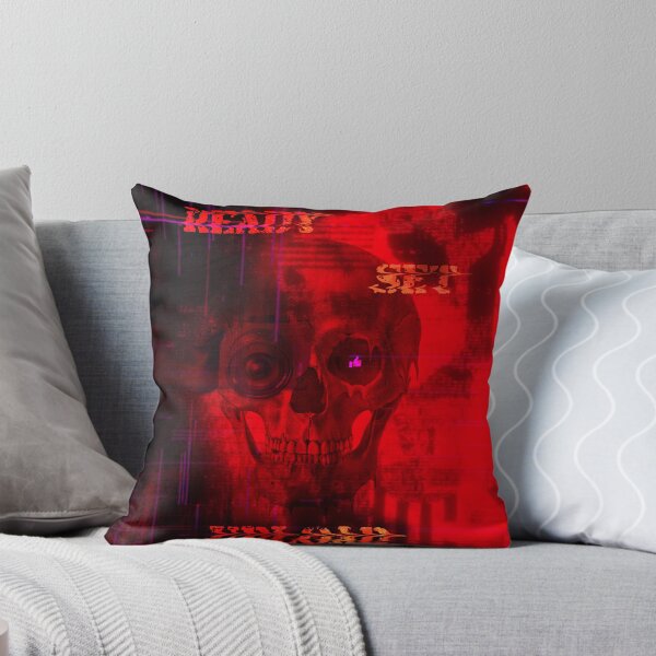 Item preview, Cyberpunk Skull Cyber Eye Glitch Art - Ready Set Upload designed and sold by Carpediemdeluxe.