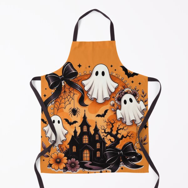 Item preview, Spooky Haunted House Halloween – Ghosts and Bats Creepy Horror Design designed and sold by RajDeals.