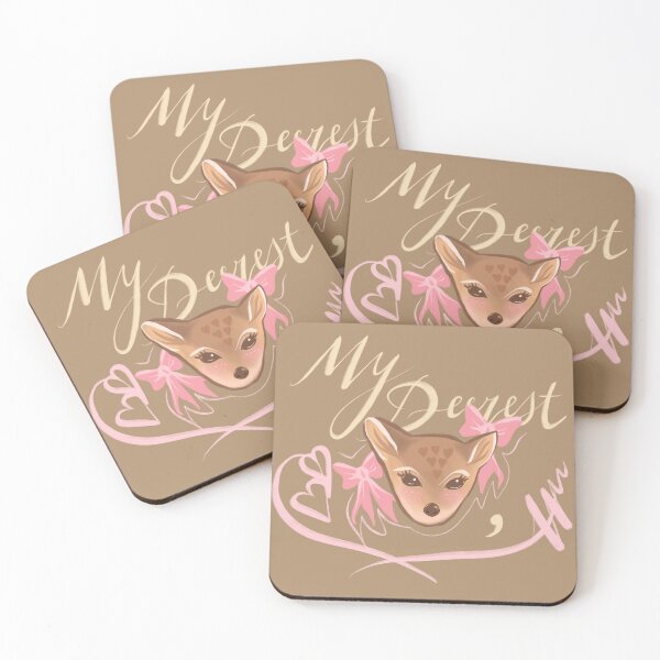 Item preview, Coquette Vintage Deer Ribbon Heart designed and sold by PoeticRecipeST.