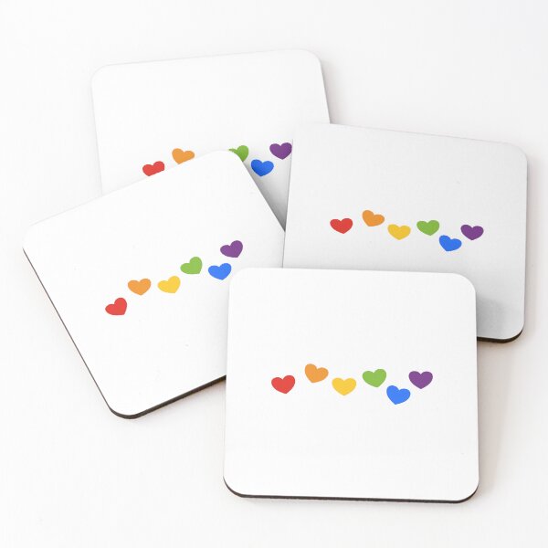 Item preview, Rainbow Hearts Pride designed and sold by Inspirationmotivation.