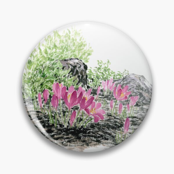 Item preview, September 21st birthday flower Autumn Crocus designed and sold by 366birthflower.