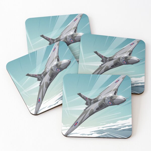 Item preview, Avro Vulcan Bomber Banking Hard Vector Illustration designed and sold by Airpower Art.