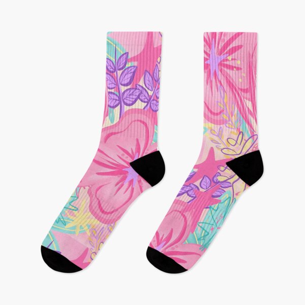 Item preview, Vibrant Pink Pastel Floral Pattern designed and sold by PoeticRecipeST.