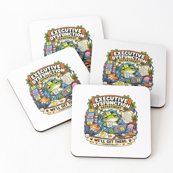 Item preview, Executive Dysfunction Frog – Funny ADHD Neurodivergent Humor Design designed and sold by madeinnature.