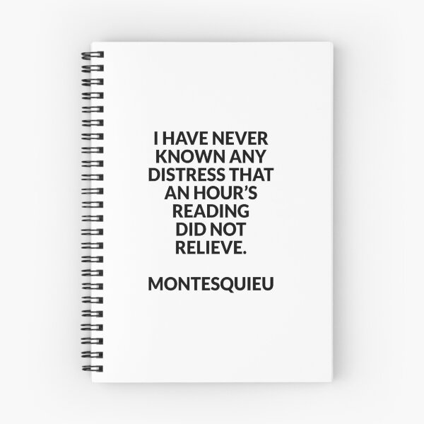Item preview, I have never known any distress - Best Montesquieu quotes designed and sold by Inspirationmotivation.