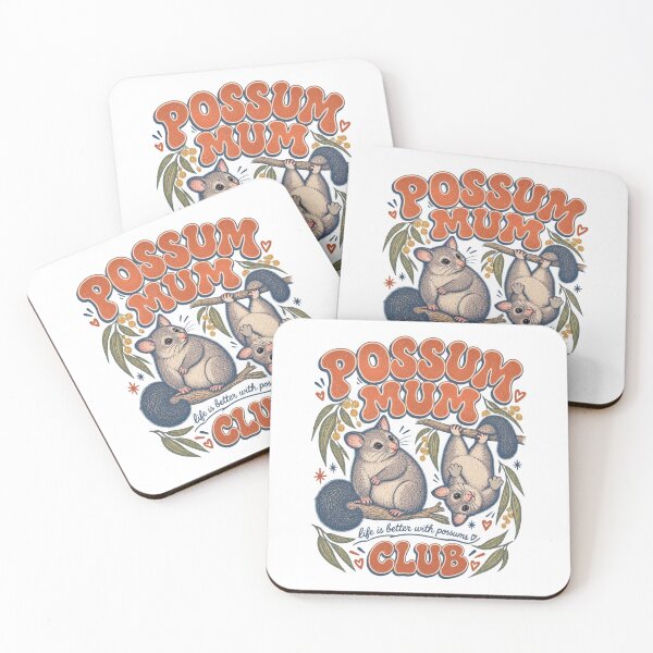 Item preview, Possum Mum Club Life Is Better With Possums Australian Wildlife designed and sold by Yellowriversss.