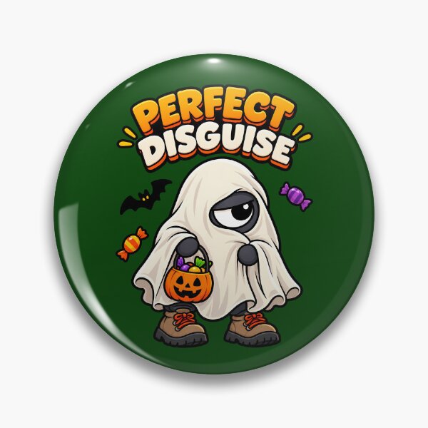 Item preview, Perfect Disguise Introvert Halloween Ghost designed and sold by IdentityinInk.