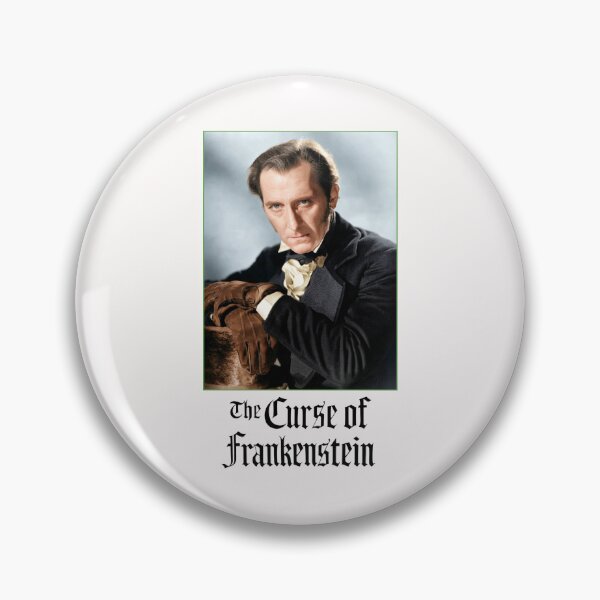 Item preview, The Menace of Frankenstein (Black Gothic Logo) designed and sold by Atomic Mouth Designs.